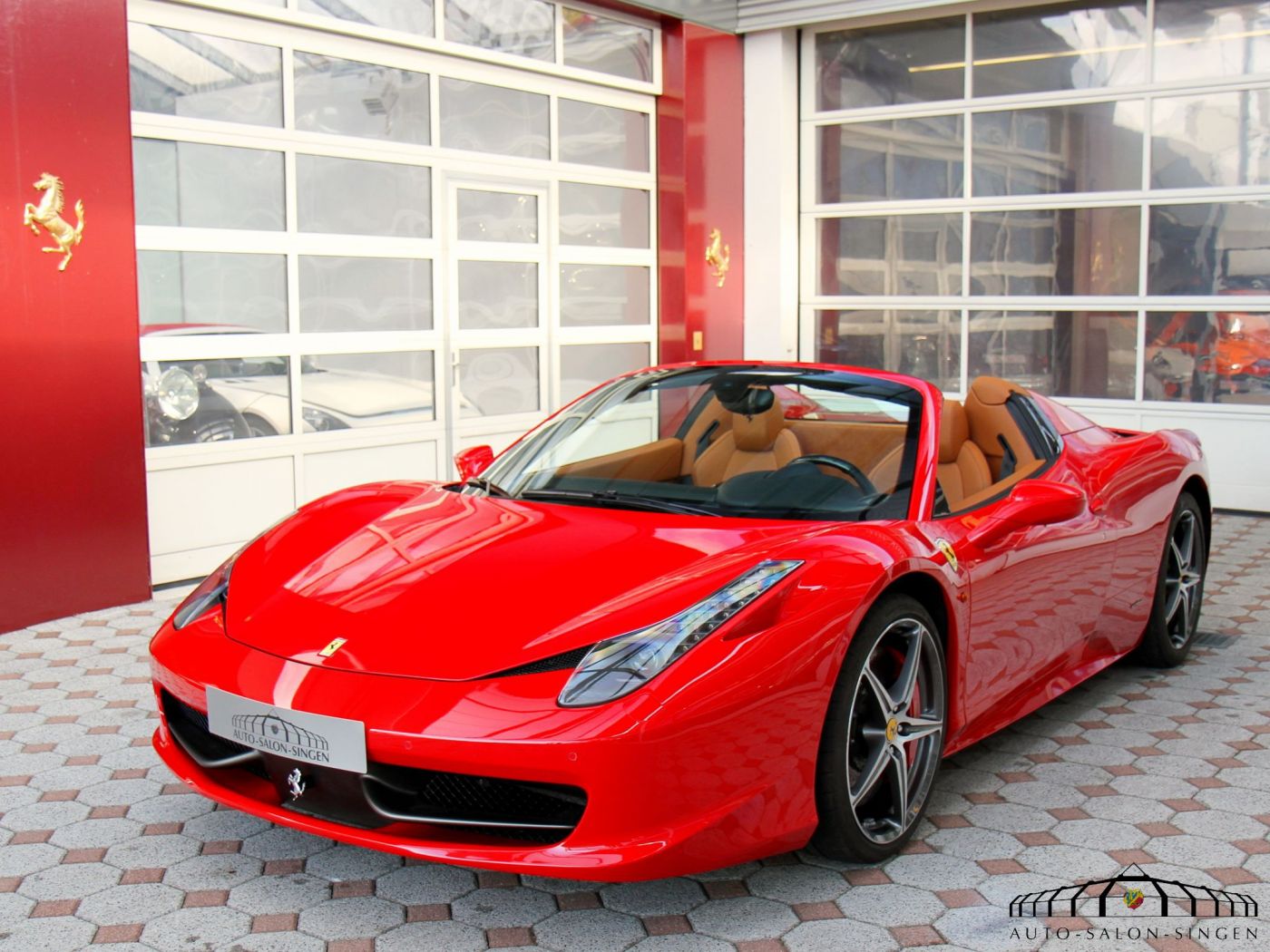 Ferrari 458 Spider салон