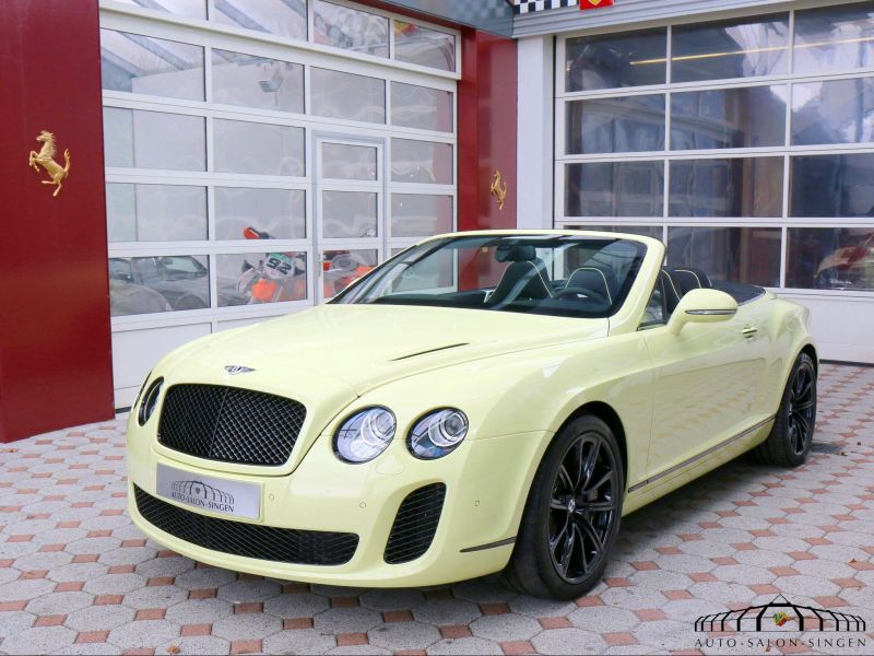 Bentley Continental Supersports Cabrio