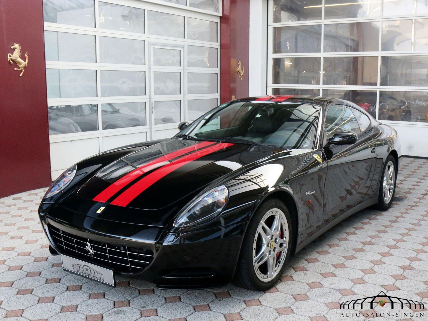 Машина Ferrari 612 Scaglietti салон