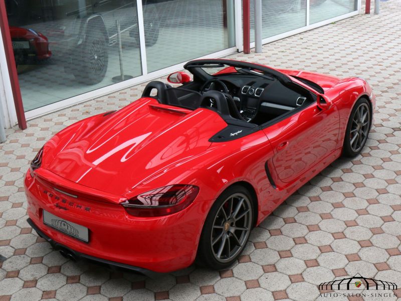 Porsche Boxster Spyder 981